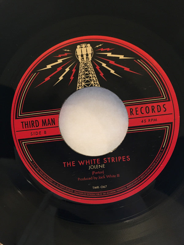 The White Stripes : Hello Operator / Jolene (7", Single, RE)