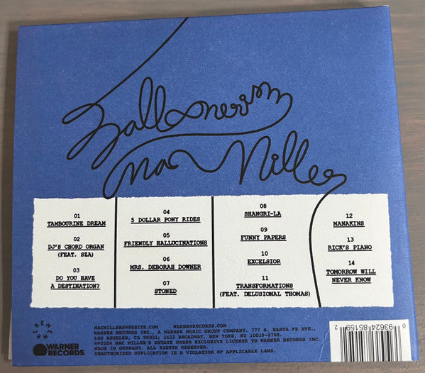 Mac Miller : Balloonerism (CD, Album)