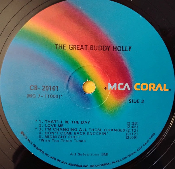 Buddy Holly : The Great Buddy Holly (LP, Album)
