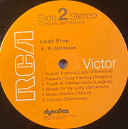 B.W. Stevenson : Lead Free (LP, Album, Ind)