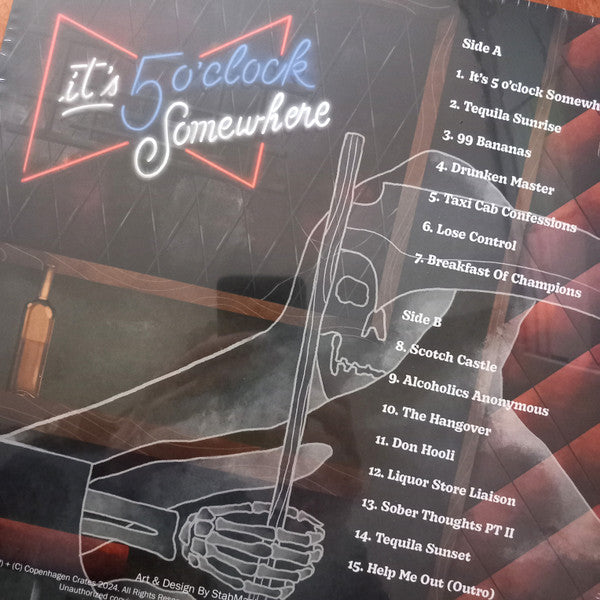 Mickey Diamond : It’s 5 O’Clock Somewhere (LP, Album, Ltd, Num, Bro)