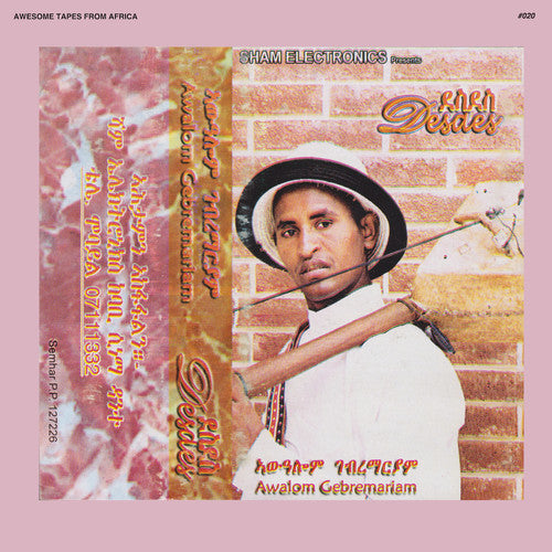the album cover for Awalom Gebremariam - Desdes