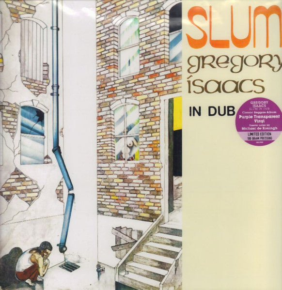 Gregory Isaacs : Slum In Dub (LP, Ltd, RE, Pur)