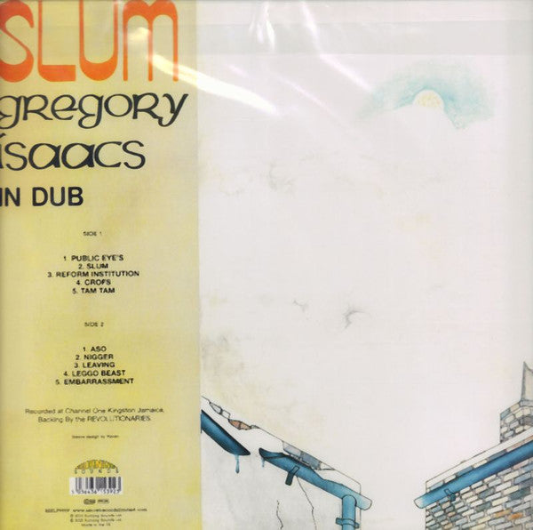 Gregory Isaacs : Slum In Dub (LP, Ltd, RE, Pur)