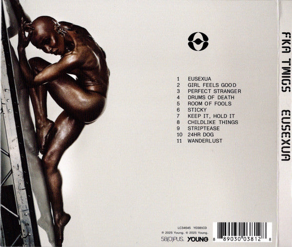 FKA Twigs EUSEXUA CD 直筆サイン入り FKA twigs - CD + SIGNED ART CARD BUNDLE - UK ONLY. FKA Twigs.