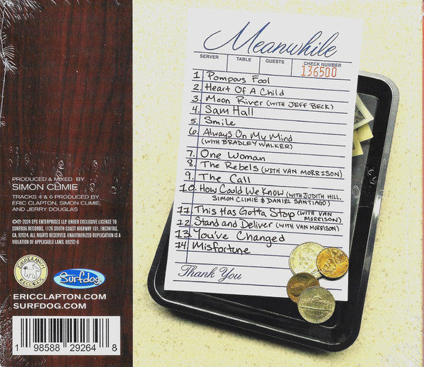 Eric Clapton : Meanwhile (CD, Album)