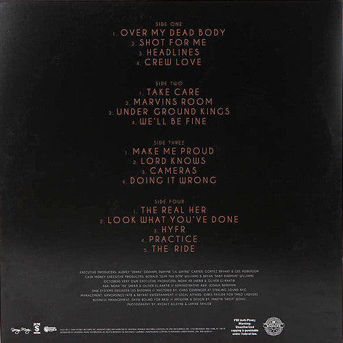 Drake : Take Care (2xLP, Album)