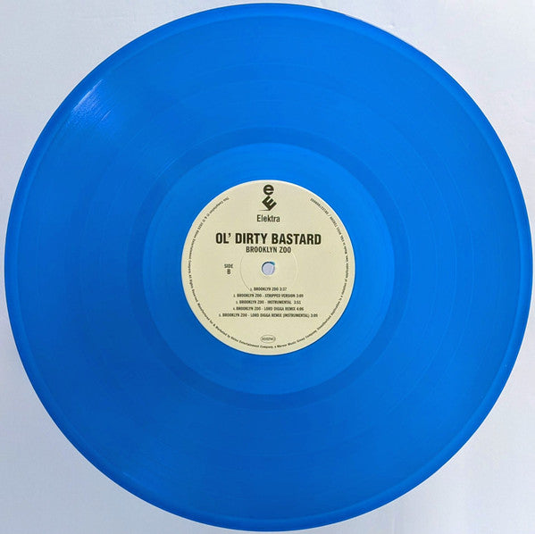 Ol' Dirty Bastard : Shimmy Shimmy Ya / Brooklyn Zoo (12", RSD, Single, Ltd, RM, Blu)