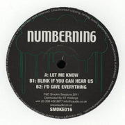 Numbernin6 : Let Me Know (12")