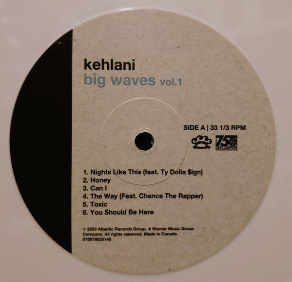Kehlani : Big Waves Vol 1 (LP, Comp, Whi)