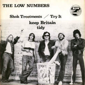 The Low Numbers : Shok Treetments / Try It (7", Single, Blu)