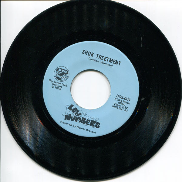 The Low Numbers : Shok Treetments / Try It (7", Single, Blu)