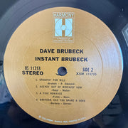 Dave Brubeck : Instant Brubeck (LP, Album, RE, San)