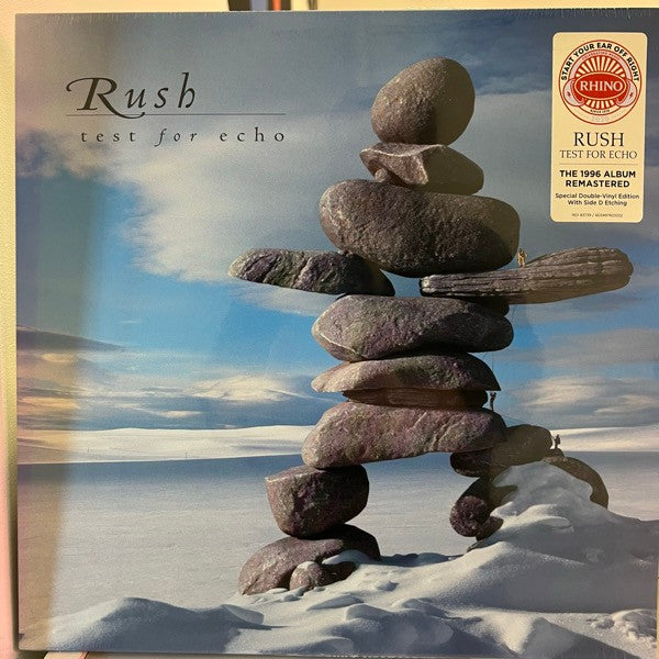 Rush : Test For Echo (LP + LP, S/Sided, Etch + Album, RE, RM, S/Edition)