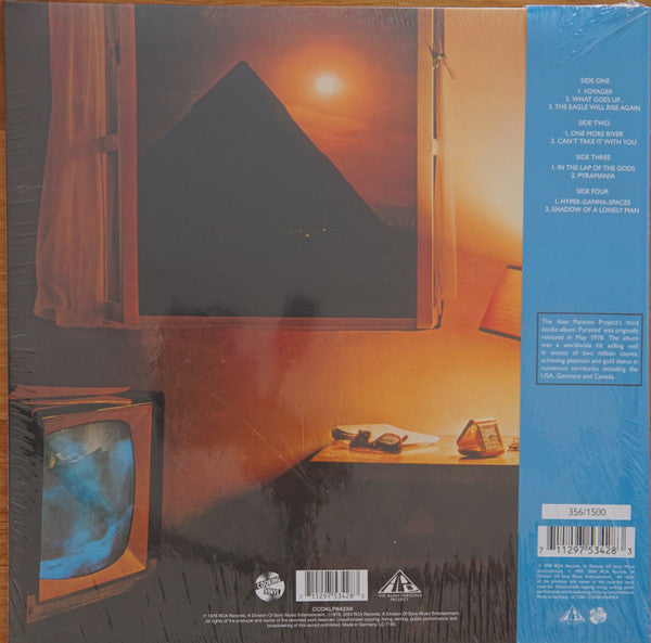 The Alan Parsons Project : Pyramid (2xLP, Album, Ltd, Num, RE, RM, Hal)