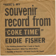 Eddie Fisher : Here's My Souvenir Record From Coke Time (7", EP, Roc)