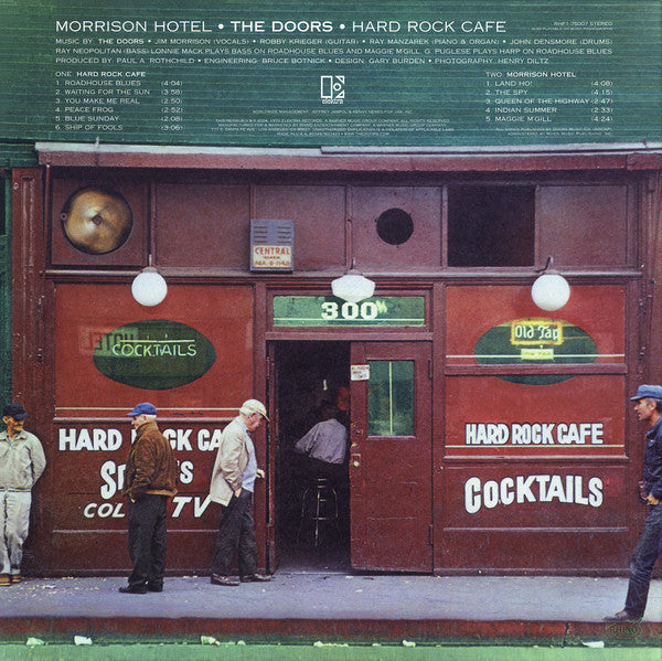 The Doors : Morrison Hotel (LP, Album, Ltd, RE, 180)