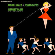 Daryl Hall & John Oates : Family Man / Maneater (12")