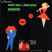 Daryl Hall & John Oates : Family Man / Maneater (12")