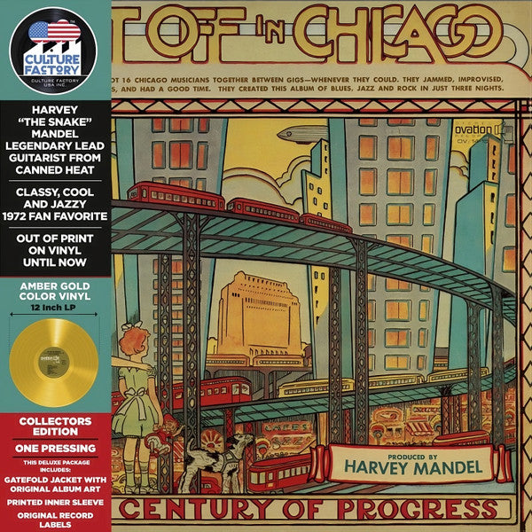 Harvey Mandel : Get Off In Chicago (LP, Album, RE, Gat)