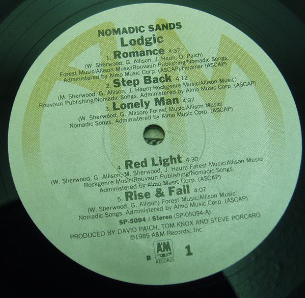Lodgic : Nomadic Sands (LP, Album)
