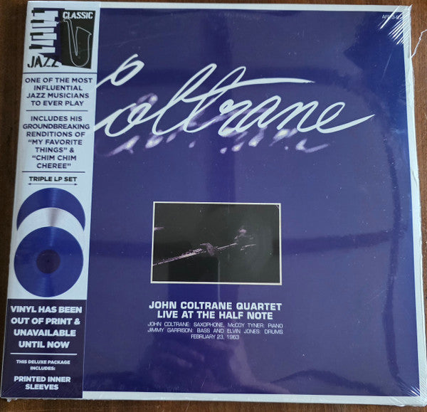 John Coltrane Quartet* : Live At The Half Note (3xLP, Comp, Dlx, Blu)