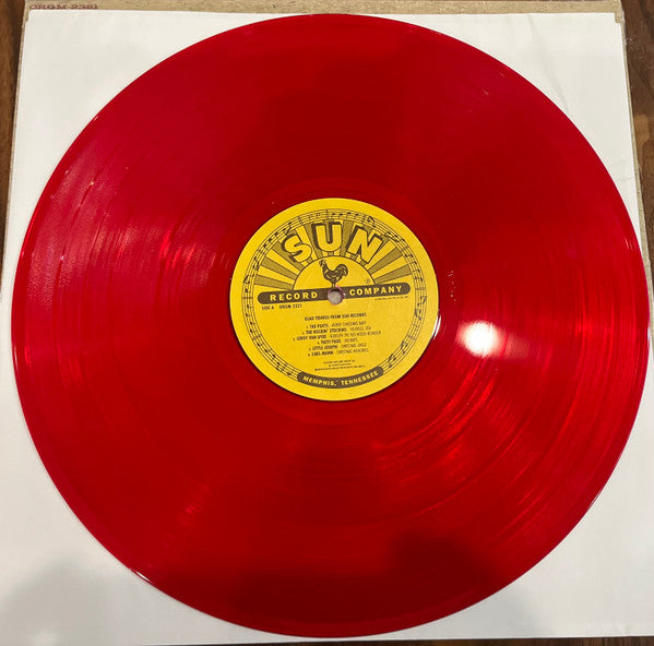 Various : Glad Tidings from Sun Records (LP, Album, Comp, Red)