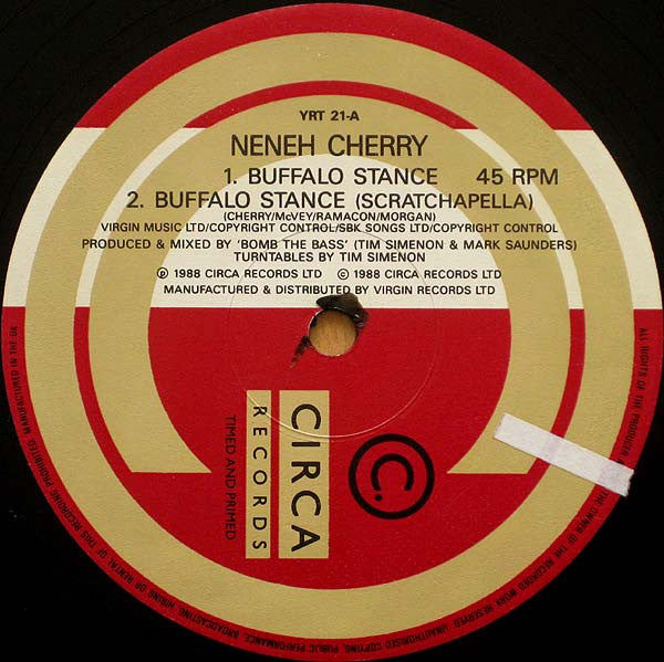 Neneh Cherry : Buffalo Stance (12", Single)