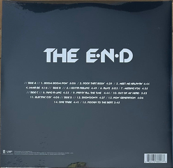 The Black Eyed Peas* : The E.N.D (2xLP, Album, RE, Gat)