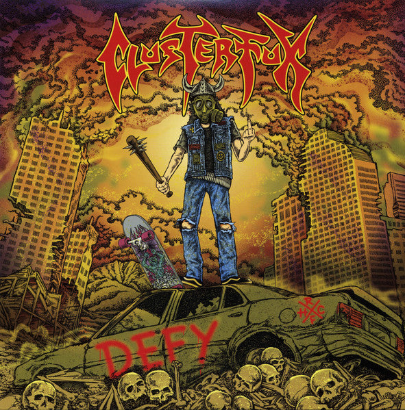 Clusterfux : Defy (LP, Album, Ltd, Gre)