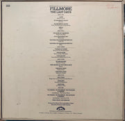 Various : Fillmore: The Last Days  (Box + 3xLP, Album)