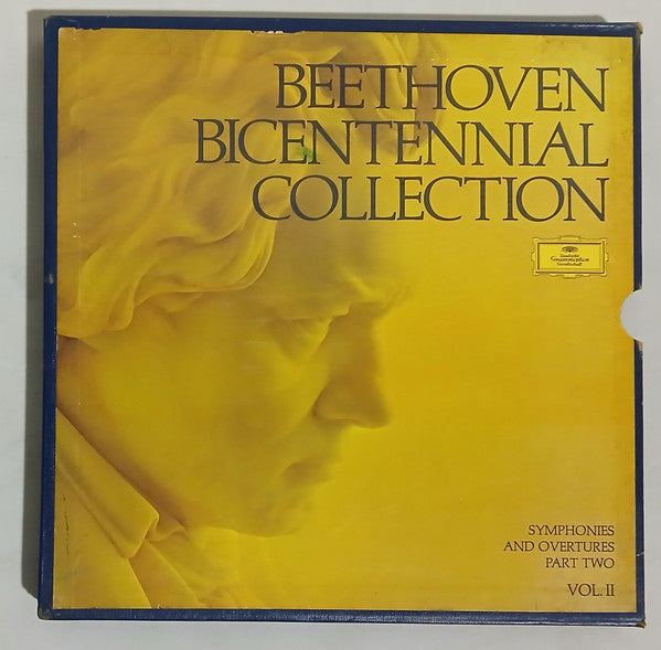 Ludwig van Beethoven - Herbert von Karajan, Berliner Philharmoniker : Symphonies And Overtures Part Two (5xLP, Comp, Aut + Box)