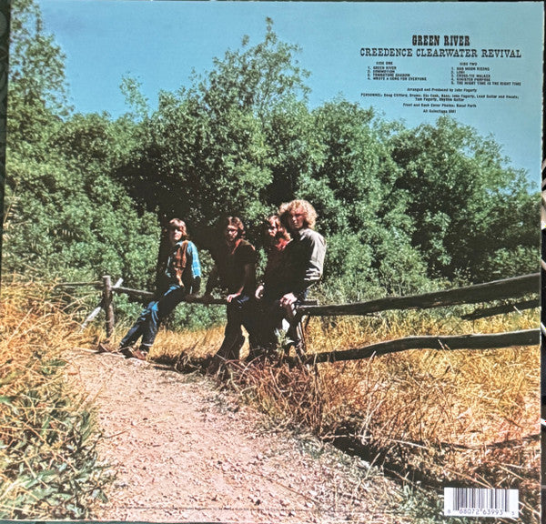 Creedence Clearwater Revival : Green River (LP, Album, RE, Gre)