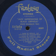 Vince Guaraldi Trio : Jazz Impressions Of Black Orpheus (LP, Album, Blu)