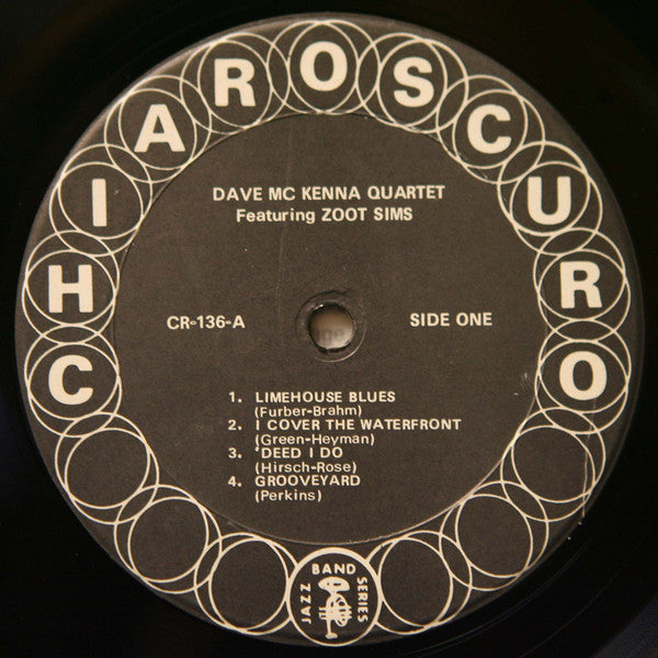 Dave McKenna Quartet Featuring Zoot Sims : Dave McKenna Quartet Featuring Zoot Sims (LP, Album)