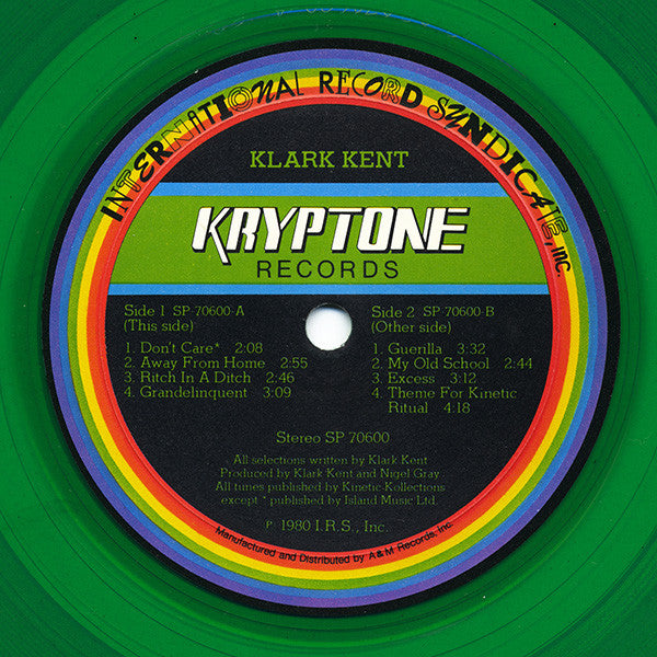 Klark Kent (3) : Klark Kent (10", Album, Gre)
