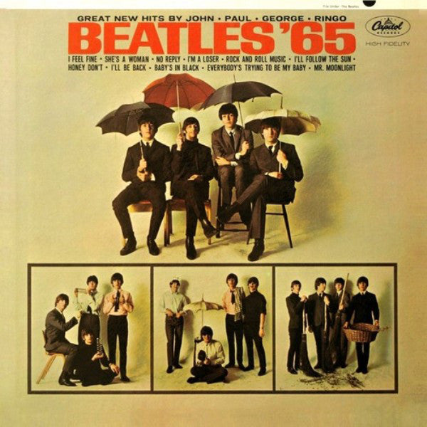 The Beatles : Beatles '65 (LP, Album, Mono, Los)