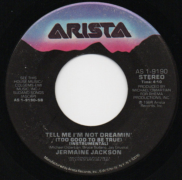 Jermaine Jackson : Dynamite (7", Single, Spe)