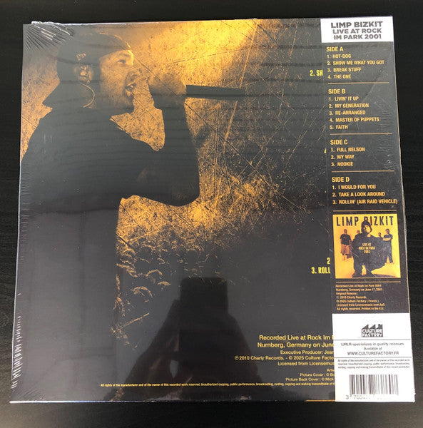 Limp Bizkit : Rock in the Park 2001 (2xLP, Album, Ltd)