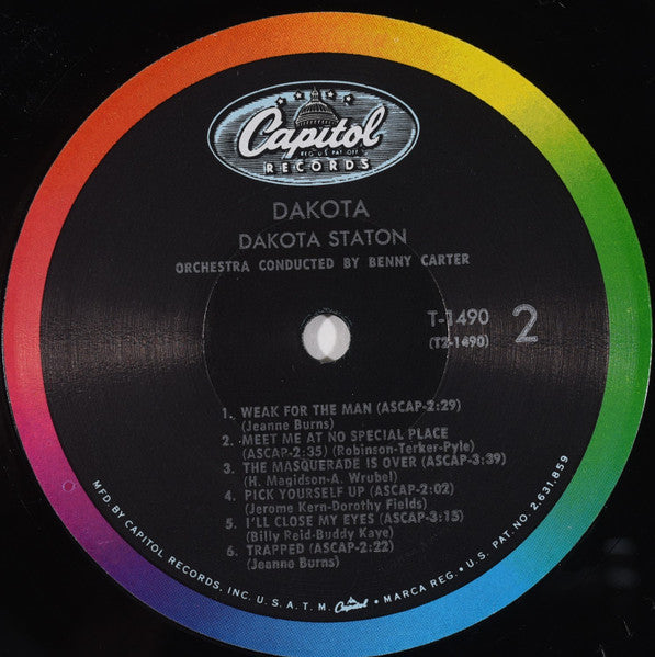Dakota Staton : Dakota (LP, Album, Mono, RE, Scr)