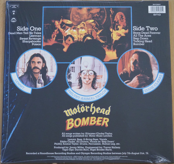 Motörhead : Bomber (LP, Album, Ltd, RE, Blu)