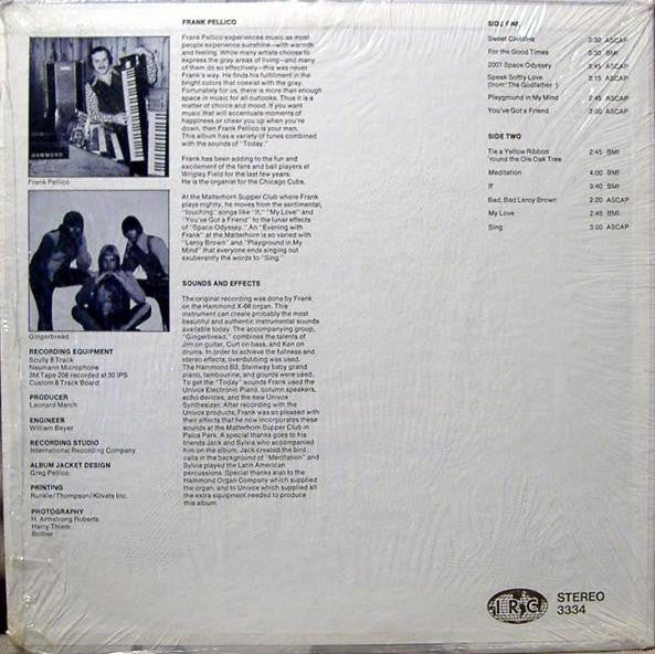Frank Pellico : Touching (LP, Album)