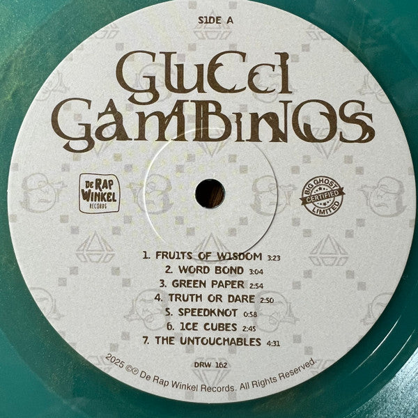 Mickey Diamond & Big Ghost LTD : Gucci Gambinos (LP, Ltd, Num, Cri)