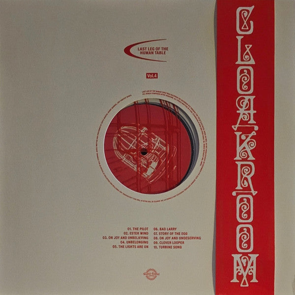 Cloakroom : Last Leg of the Human Table (LP, Album, Ltd, Cle)
