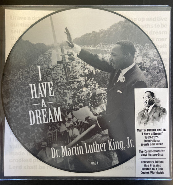 Dr. Martin Luther King, Jr. : I Have A Dream (LP, Album, Ltd, Pic)