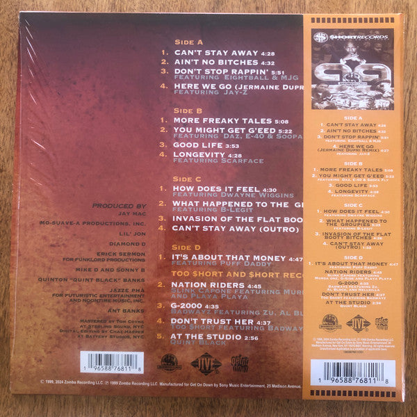 Too Short : Can't Stay Away (2xLP, Ltd, OBI)