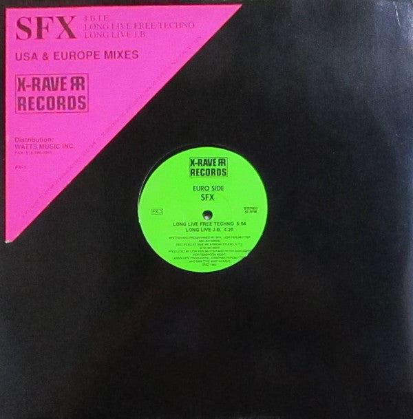 SFX : J.B.I.E. (12")