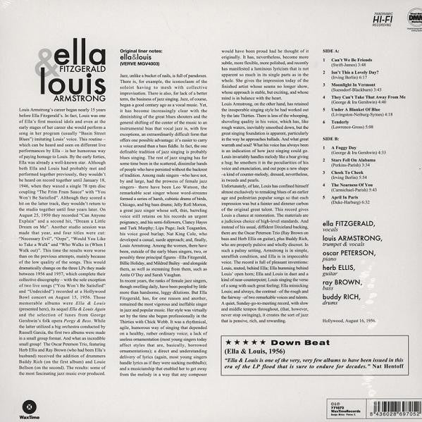 Ella* & Louis* : Ella & Louis (LP, Album, RE, 180)
