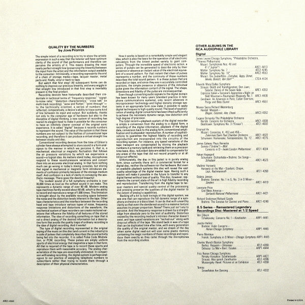 James Levine (2), Chicago Symphony Orchestra, Dvořák* : "New World" Symphony (LP, Album, RE)