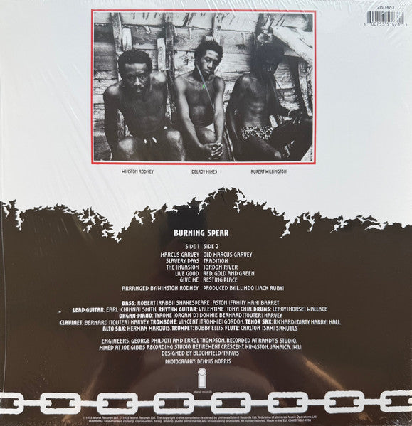 Burning Spear : Marcus Garvey (LP, Album, RE, 180)